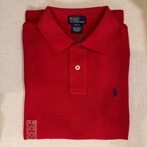 NWT Polo Ralph Lauren Long Sleeve Polo Shirt Boys